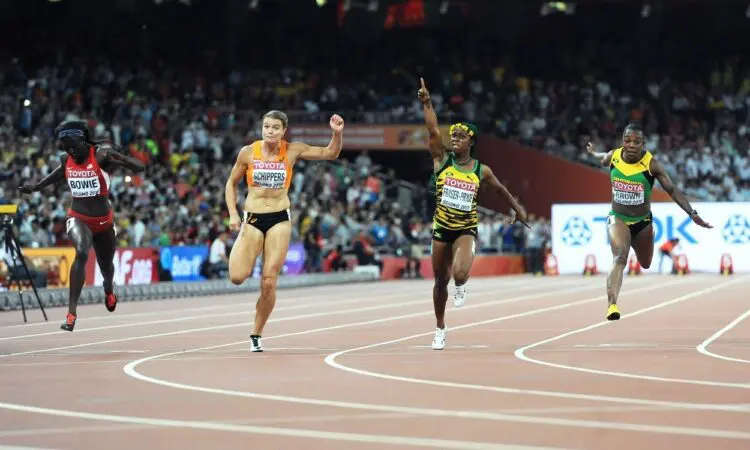 shelly-ann fraser-pryce 100m