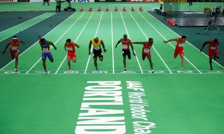 world indoor 60m final Christian PetersenGetty Images for IAAF