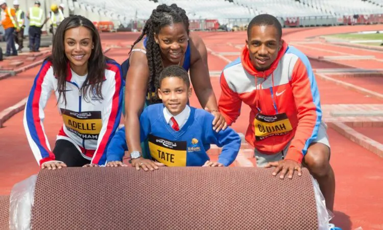 New Olympic Stadium Track