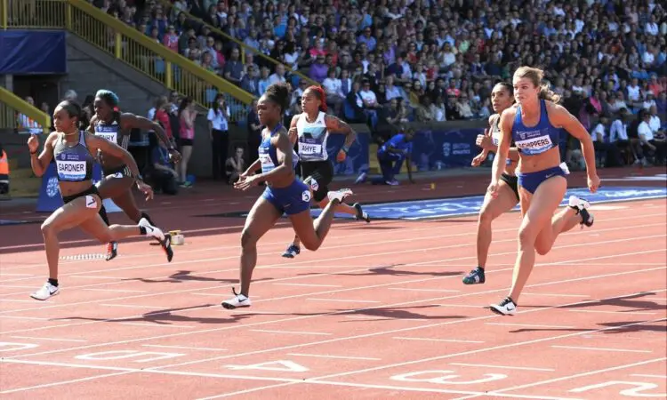 women 100m birmingham 2016