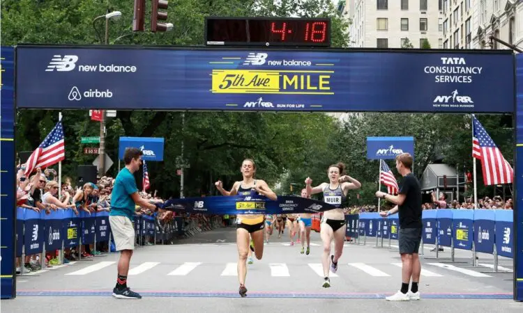 Jenny Simpson 5th Ave Mile