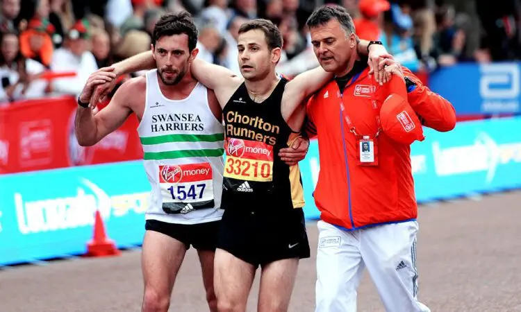 Matthew-Rees-and-David-Wyeth-London-Marathon-2017-by-Mark-Shearman