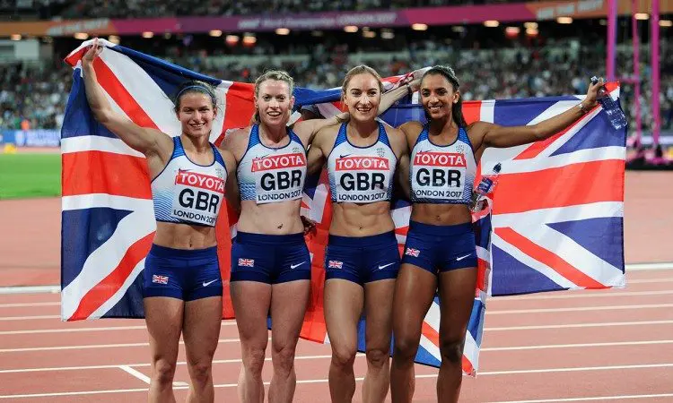 GB-4x400-relay-women-London-2017-by-Mark-Shearman