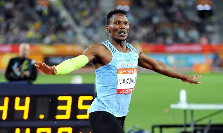 Isaac Makwala Gold Coast 2018 by Mark Shearman