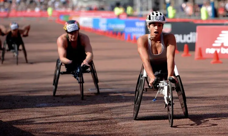 Madison de Rozario London Marathon 2018 by Mark Shearman