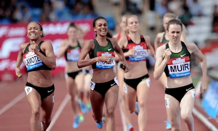Laura Muir by Mark Shearman