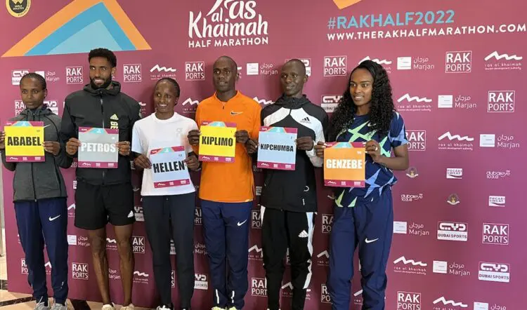 Elite athletes at RAK