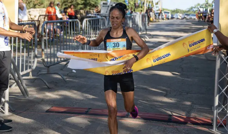 Barbados Marathon, First Woman: Felix Herimiarintoa