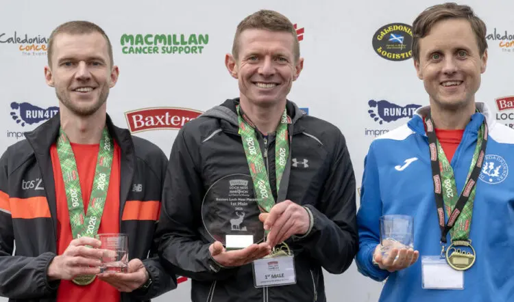 Men's Marathon Podium