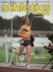 AW 1980s young Steve Cram graces cover
