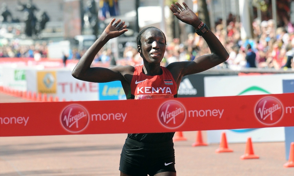 Interview with London Marathon winner Edna Kiplagat AW