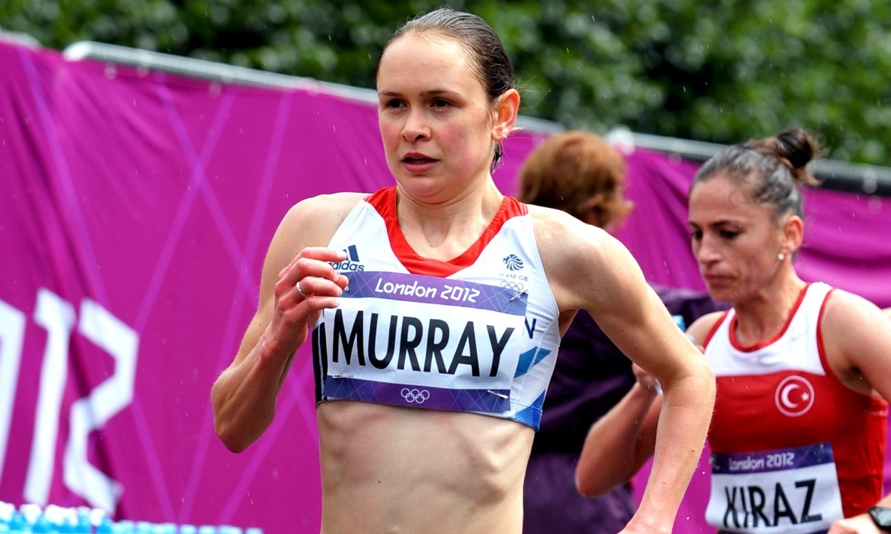 Freya Ross (nee Murray) London 2012 marathon (Credit: Mark Shearman)