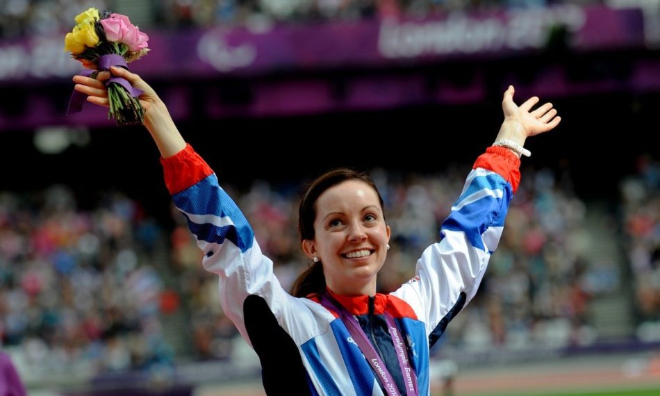 Stef Reid London 2012 (Credit: Mark Shearman)