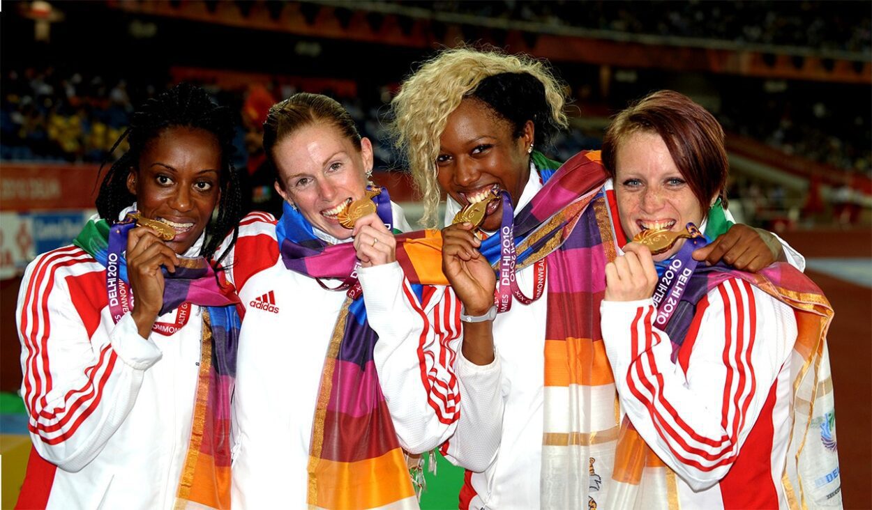 Commonwealth Games Women's 4x100m relay AW