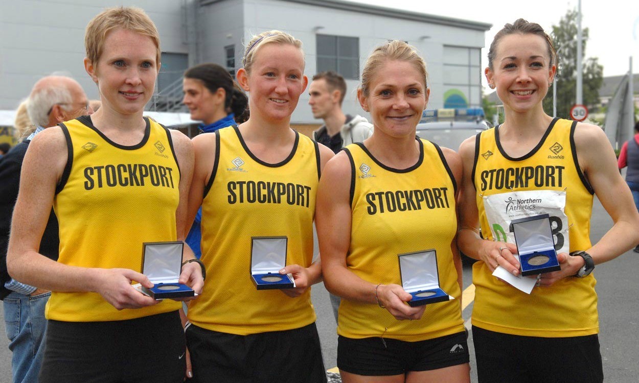 Stockport, Bristol & West and AFD do double at area road relays AW