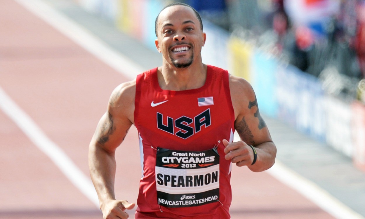 Wallace Spearmon suspended following positive test - AW