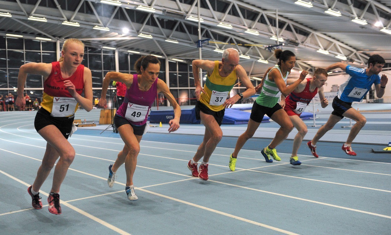 Clare Elms and Ros Tabor set world age group indoor mile records