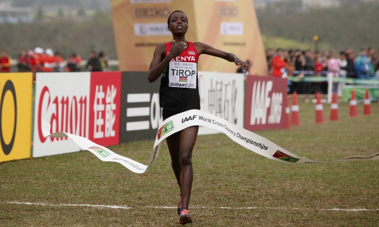 Agnes Tirop wins senior women’s World Cross title in China