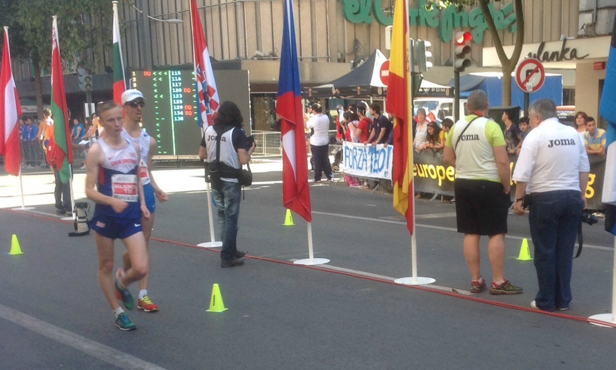 GB junior men's team places sixth at European Race Walking Cup AW