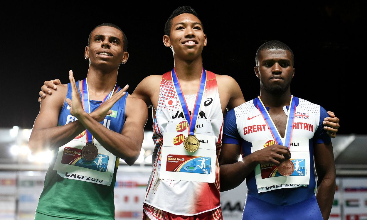 Sani Brown Breaks Championship Record For World Youths 100m Gold Aw