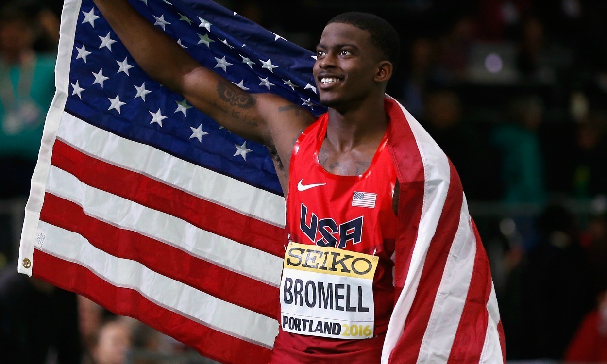 Trayvon Bromell set go far, and fast