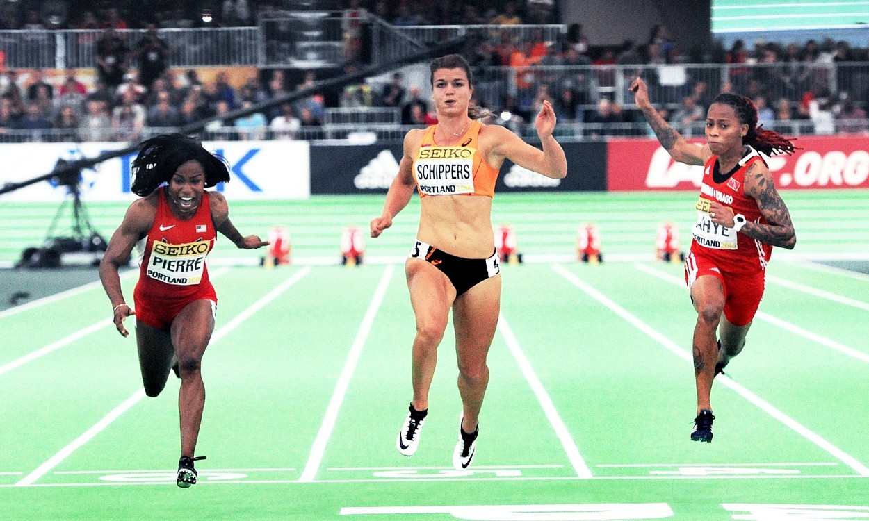 US gold rush at World Indoors