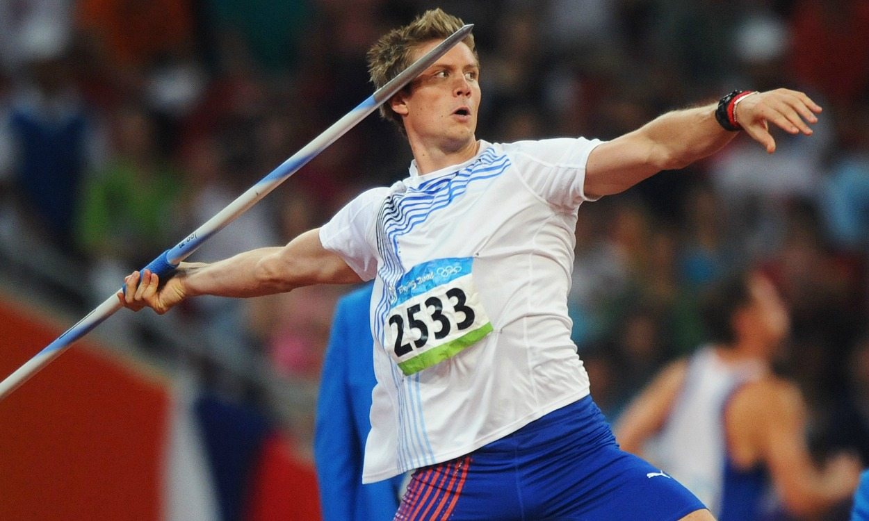 Olympic history Men's javelin AW