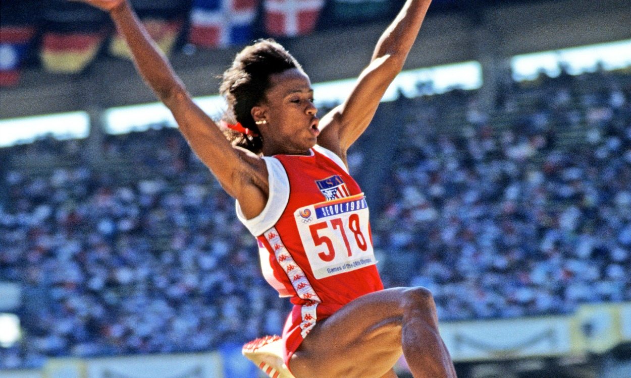 Olympic history Women's long jump AW