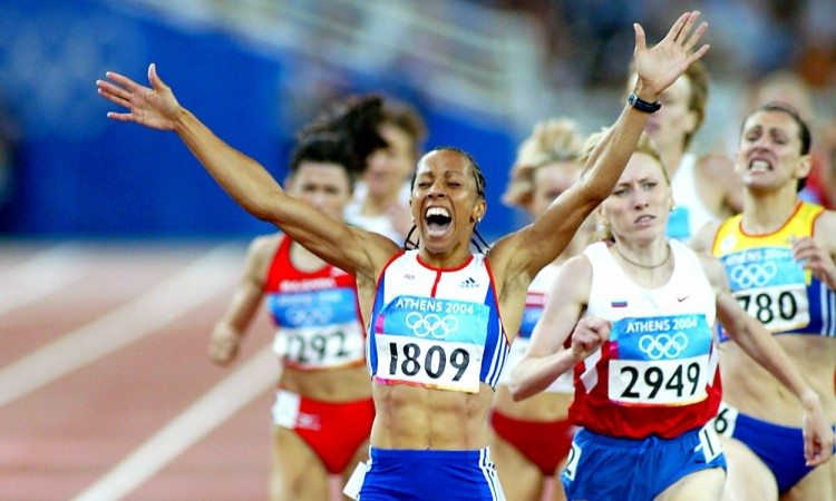 kelly holmes 1500m athens 2004