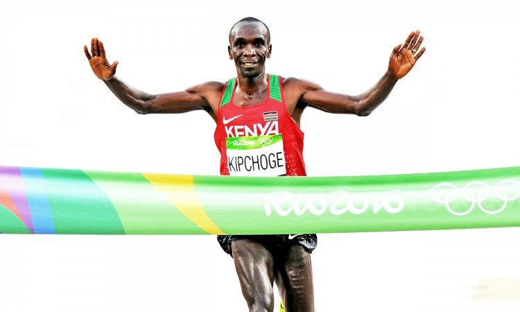 Eliud Kipchoge Rio 2016 marathon