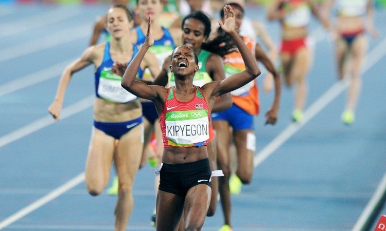 faith kipyegon rio 2016