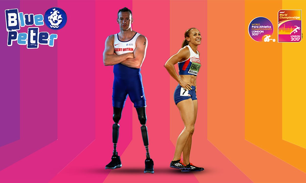 Jessica Ennis-Hill and Richard Whitehead launch London 2017 mascot ...