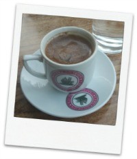 Coffee in Omodos Village