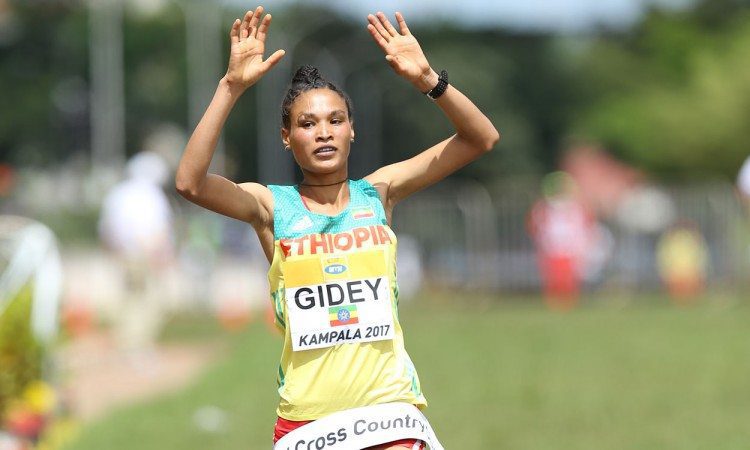 letesenbet gidey shoes