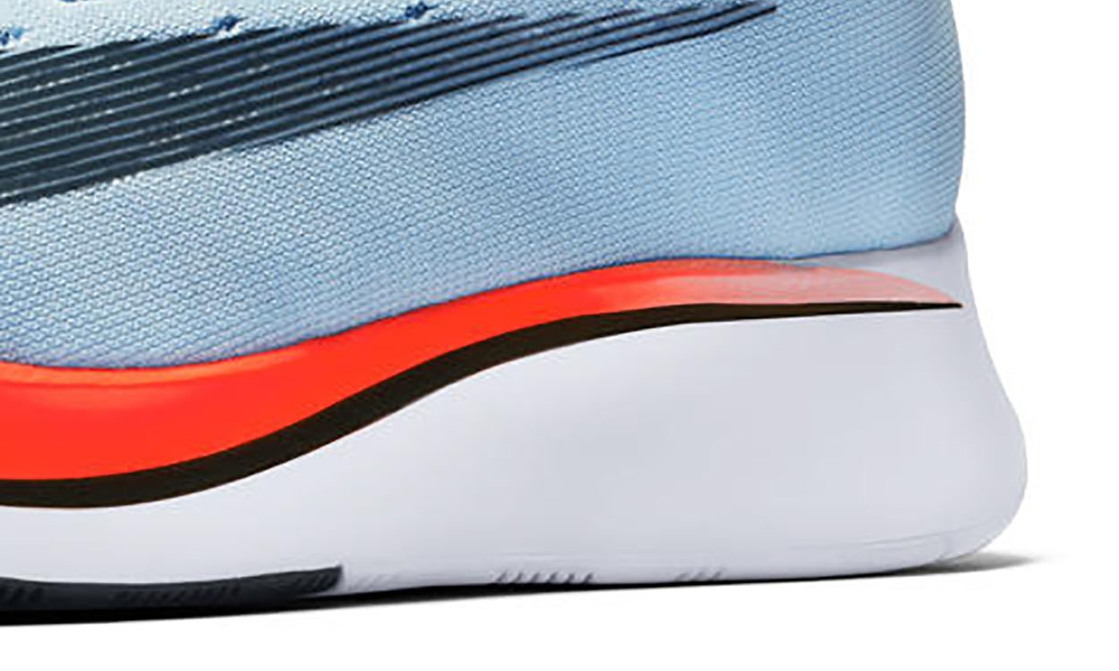 nike zoom fly flyknit heel drop