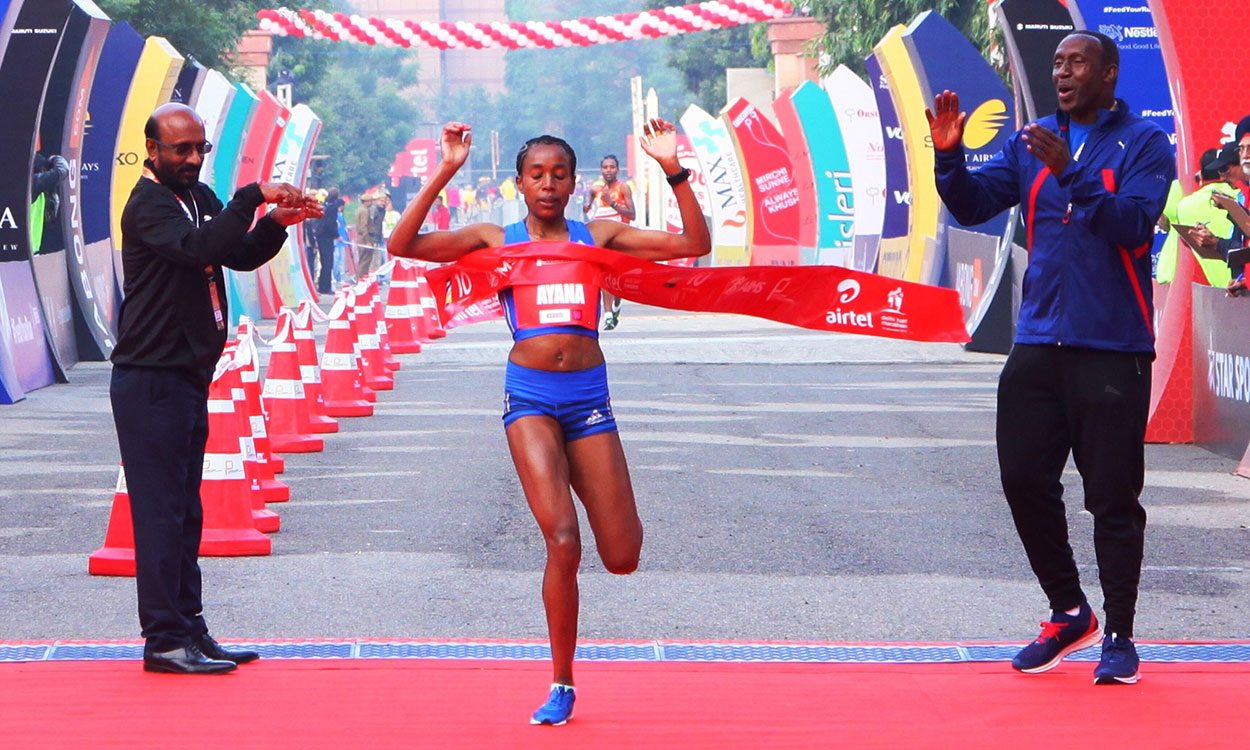 Almaz Ayana wins in Delhi on half-marathon debut – weekly round-up