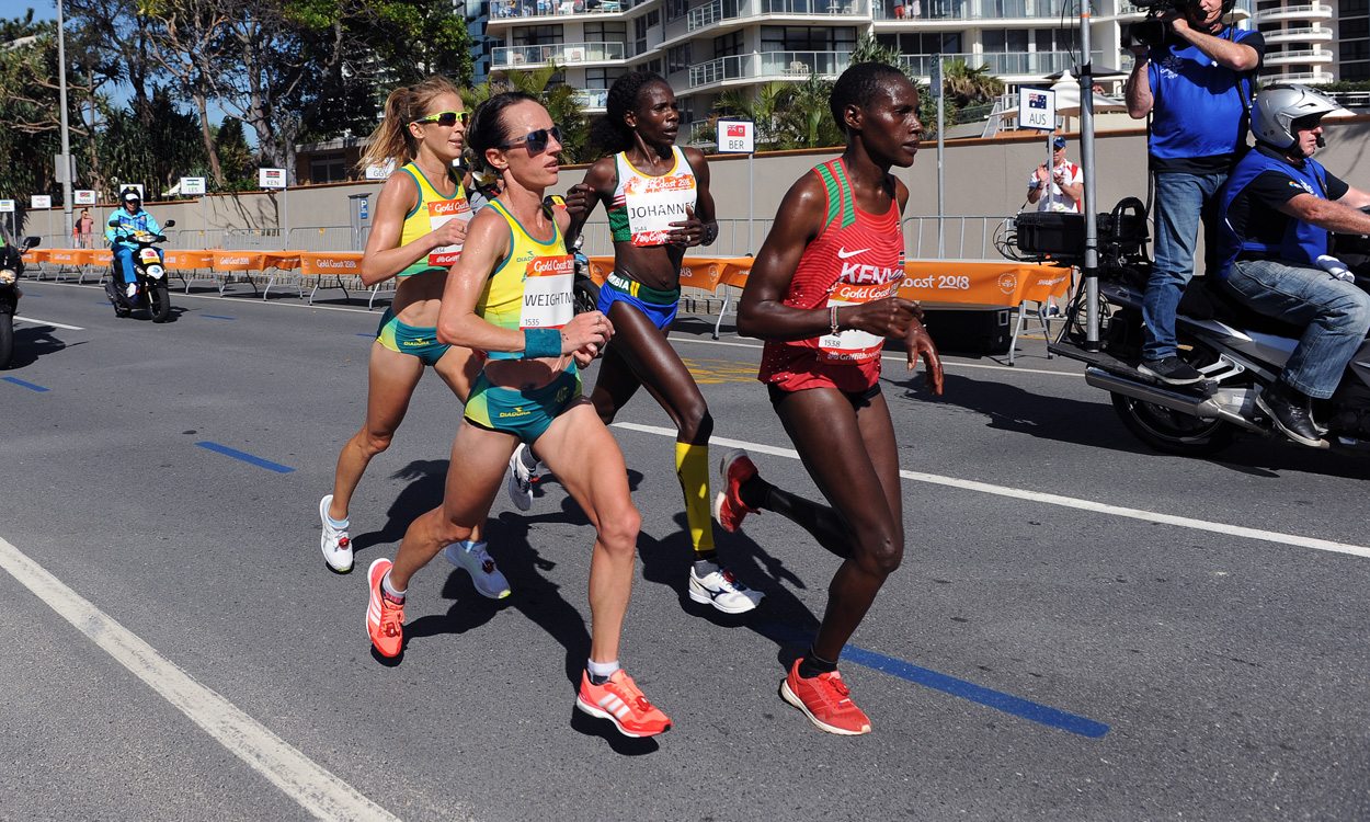 Helalia Johannes takes Commonwealth marathon win