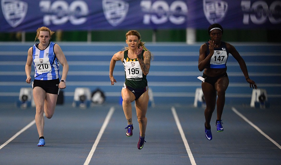 Hayley Mills triumphs as BUCS Indoor Championships begin AW