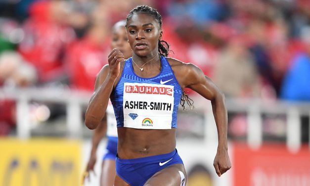 Dina Asher-Smith blasts to victory in Stockholm