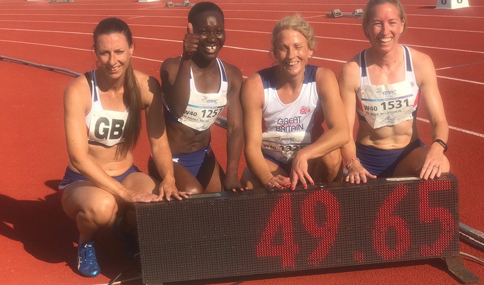 GB records fall in Euro Masters relays AW