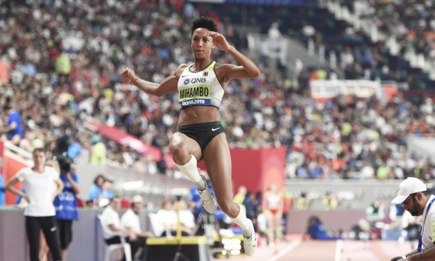 Malaika Mihambo produces third best long jump in world champs history