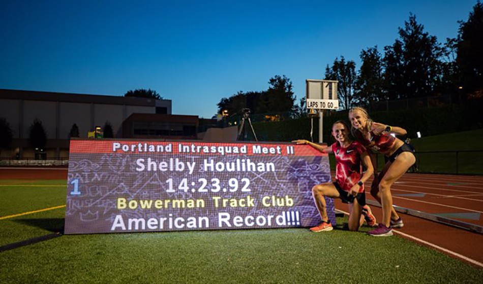 Shelby Houlihan and Moh Ahmed smash North American 5000m ...
