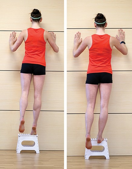 Single leg toe raise hotsell