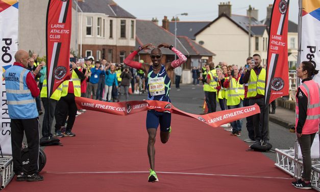 Antrim Coast Half Marathon wins for Mo Farah and Lily Partridge