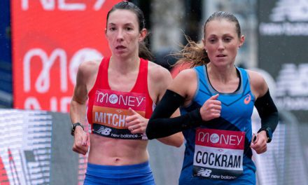 Naomi Mitchell’s eye-catching marathon progress