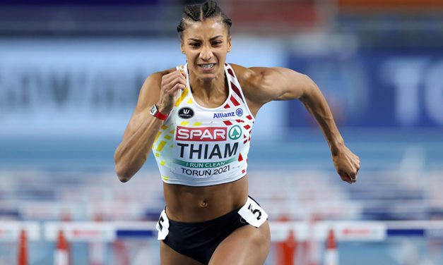 Nafi Thiam in control in Euro Indoors pentathlon