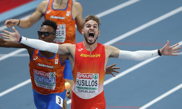 Oscar winning performance in 400m from Husillos