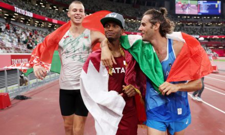 Tamberi and Barshim share gold in dramatic high jump contest