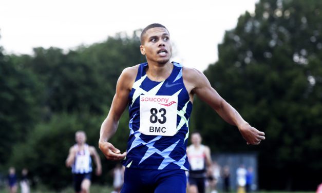 Elliot Giles leads strong 800m field at Trafford BMC Grand Prix