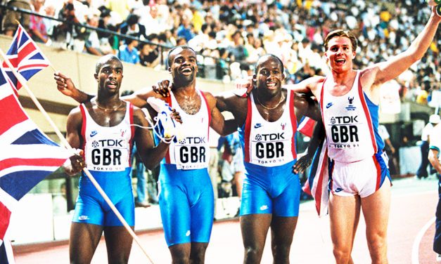 Relay legends look back at Tokyo triumph from 1991